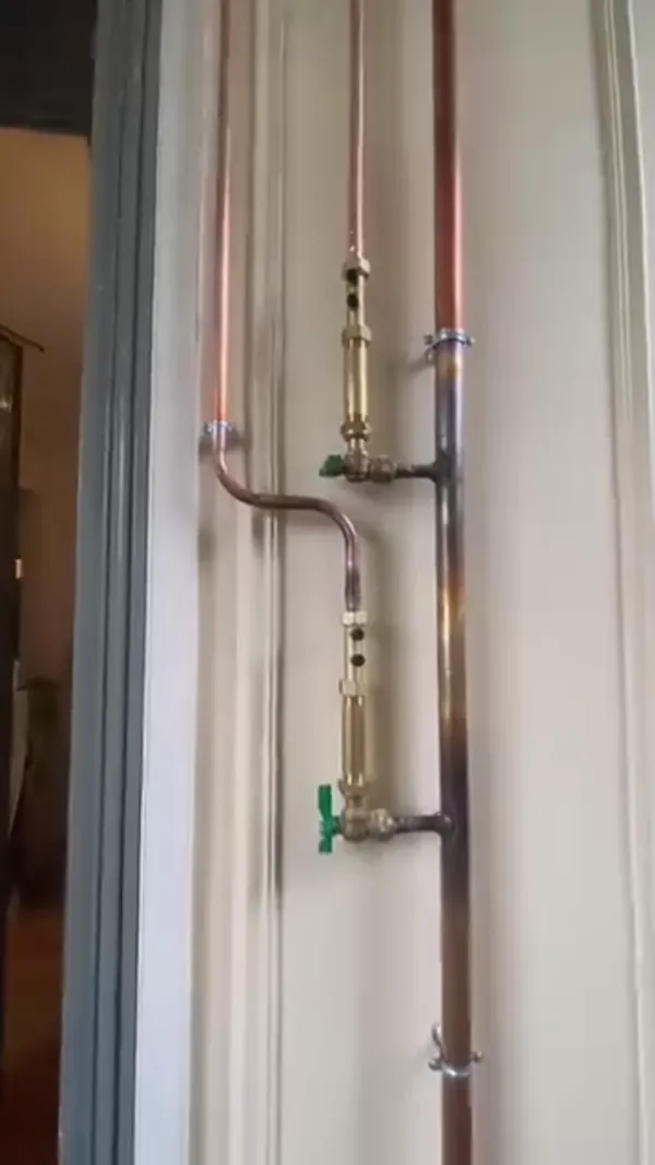 Création d'une arrivée d'eau froide
